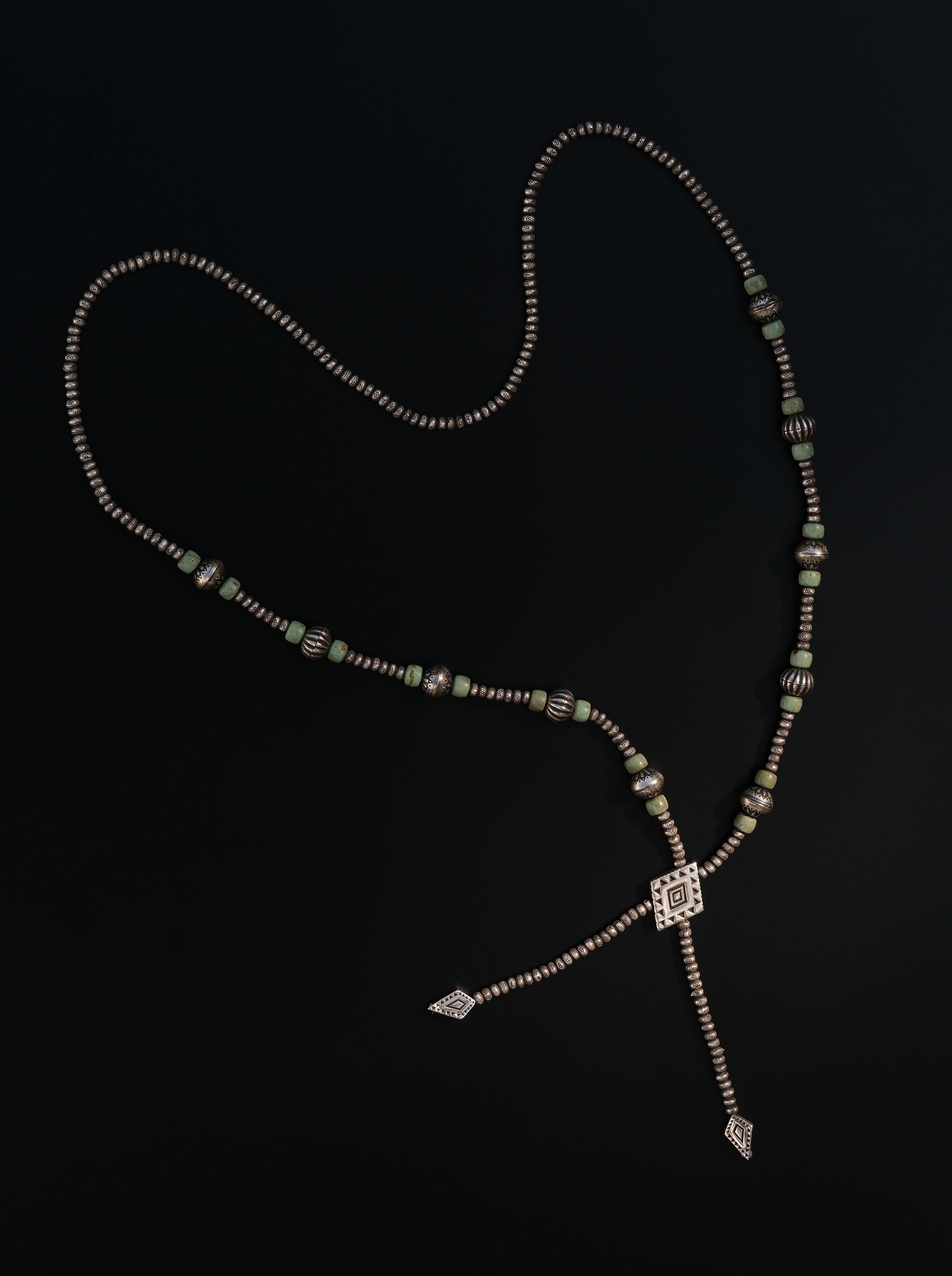 THE BOLO TIE "Turquoise Campito"