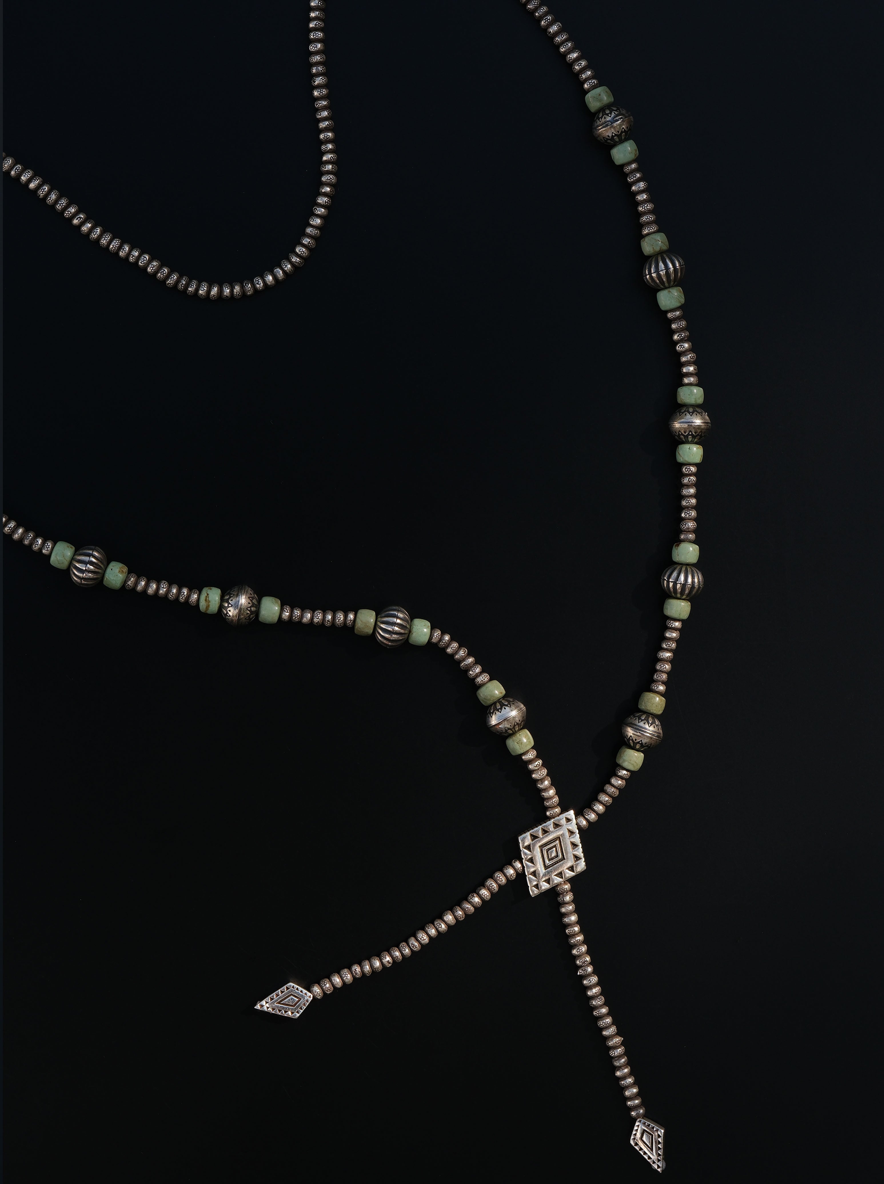 THE BOLO TIE "Turquoise Campito"