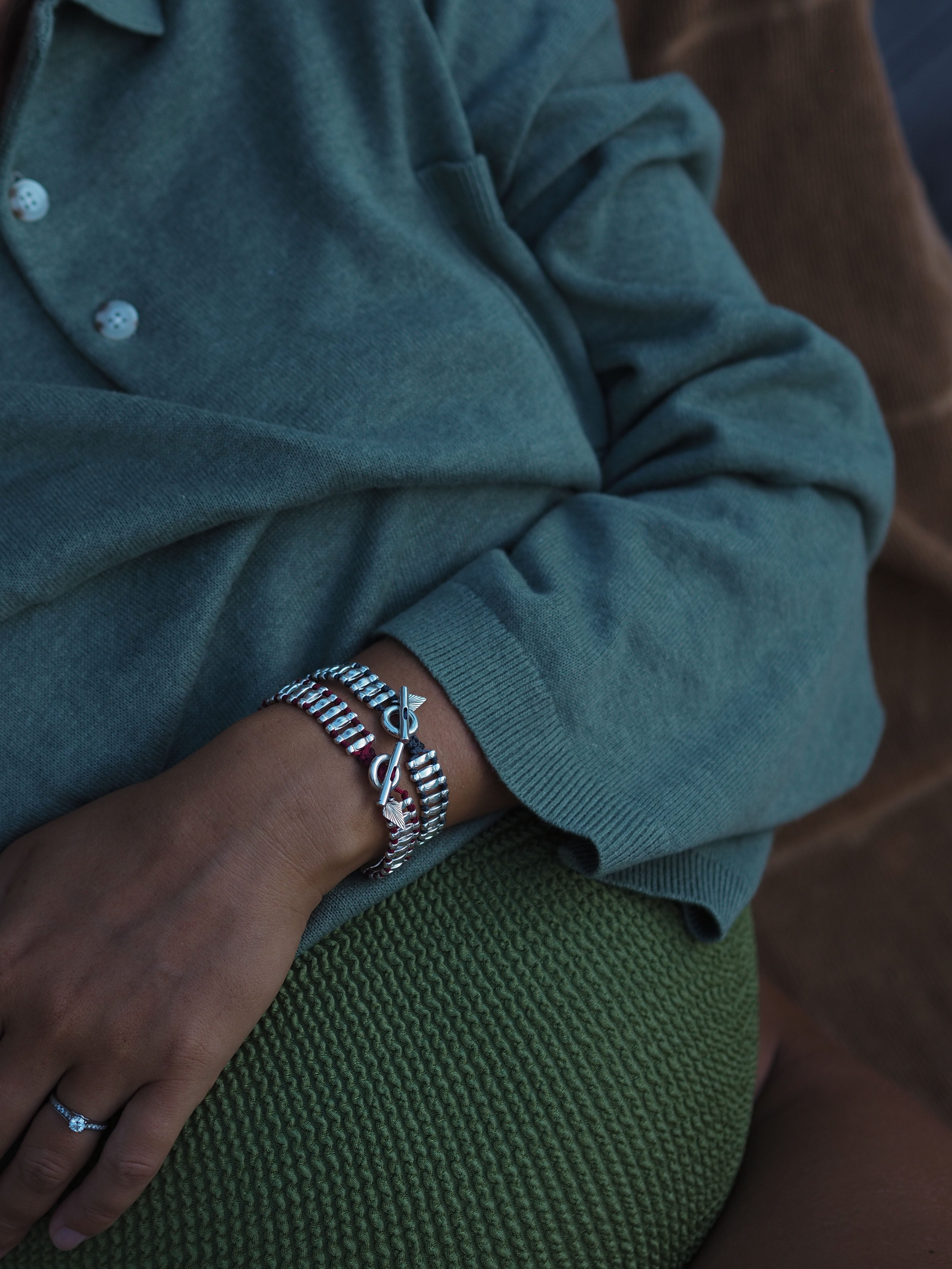 LA MANCHETTE COWBOY "Charcoal Grey"