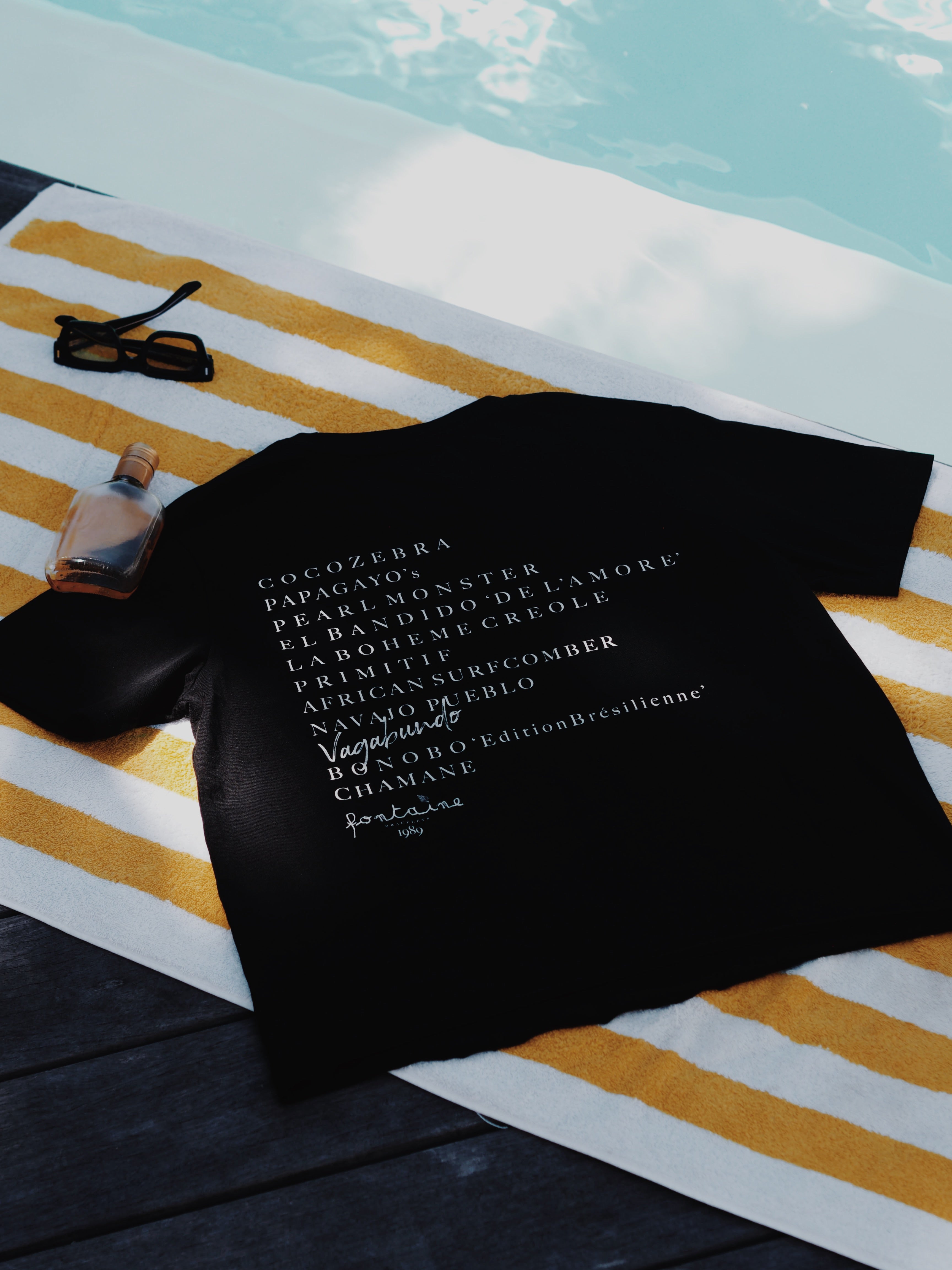 THE LIST (Black Edition) "Re Cut Boxy Tee"