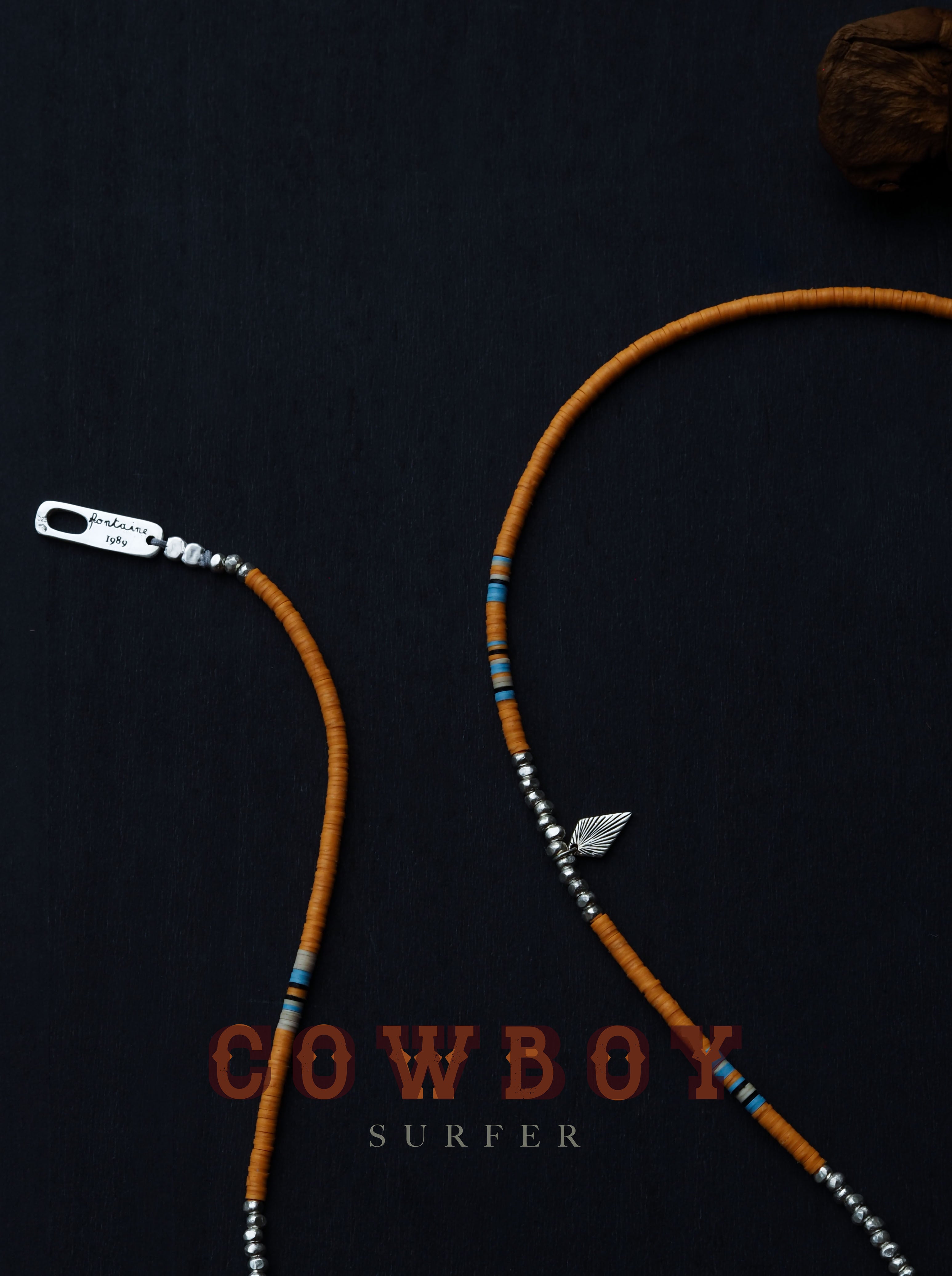 COWBOY SURFER "Necklace" Jaune