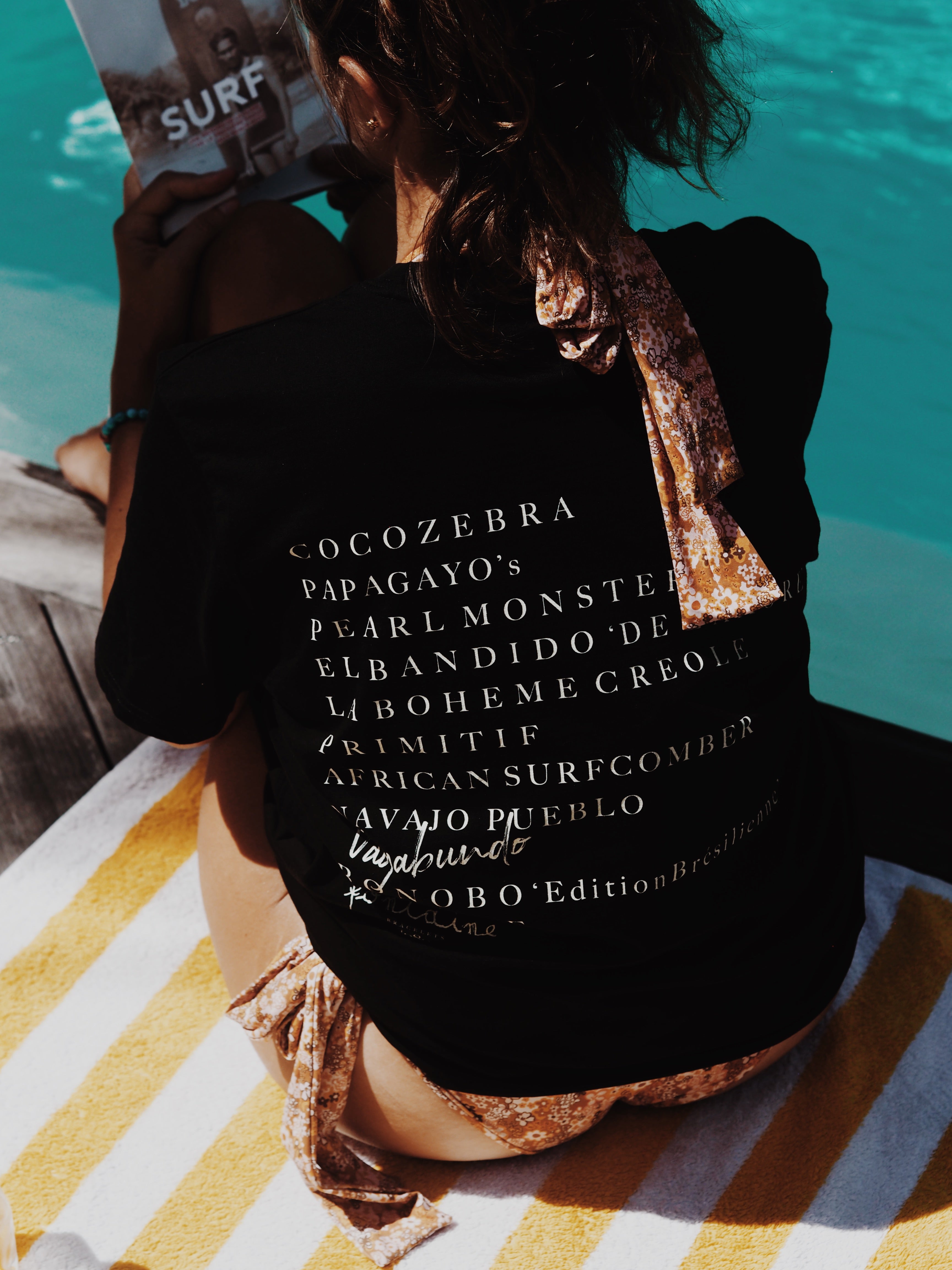 THE LIST (Black Edition) "Re Cut Boxy Tee"