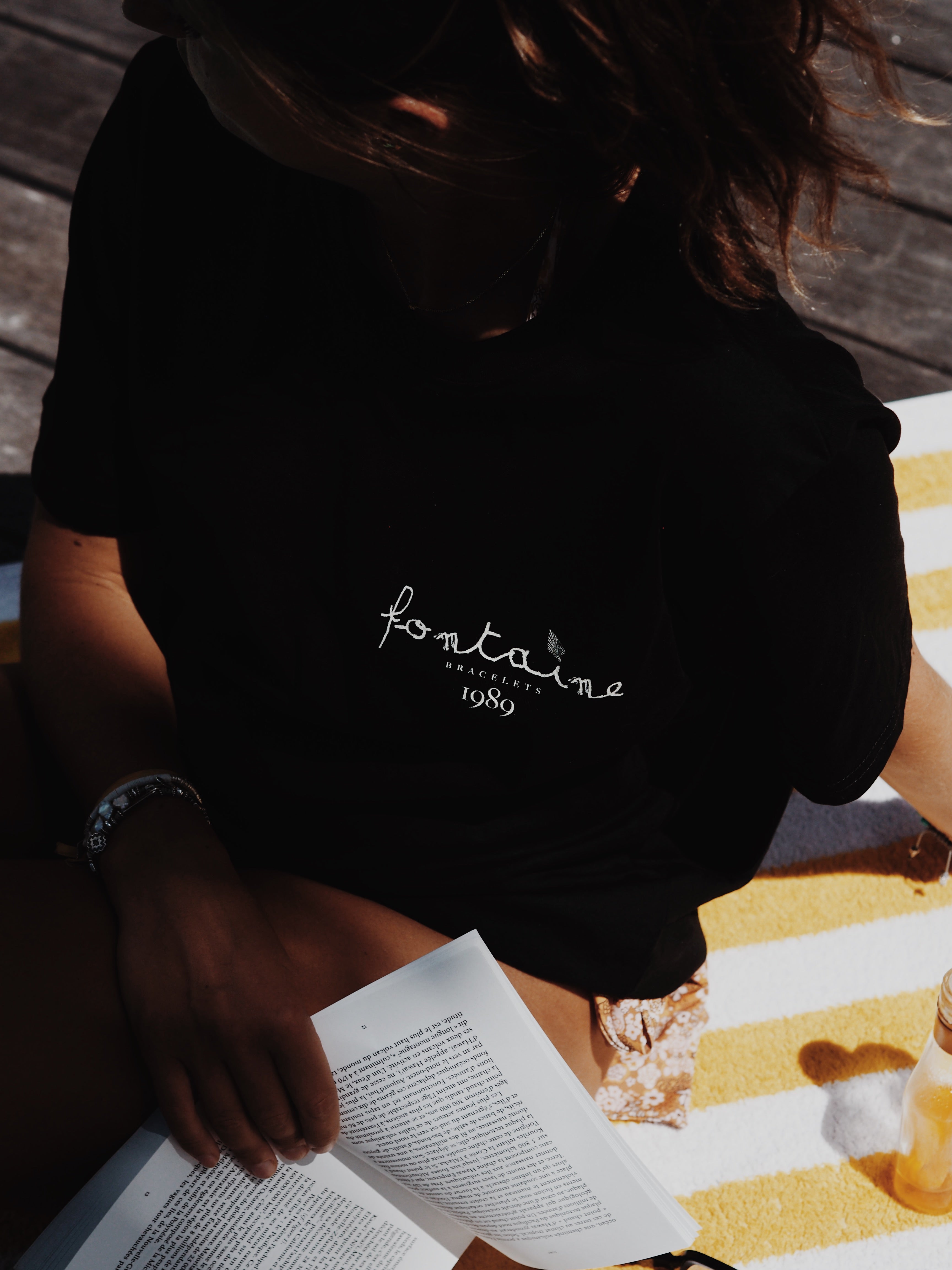 THE LIST (Black Edition) "Re Cut Boxy Tee"