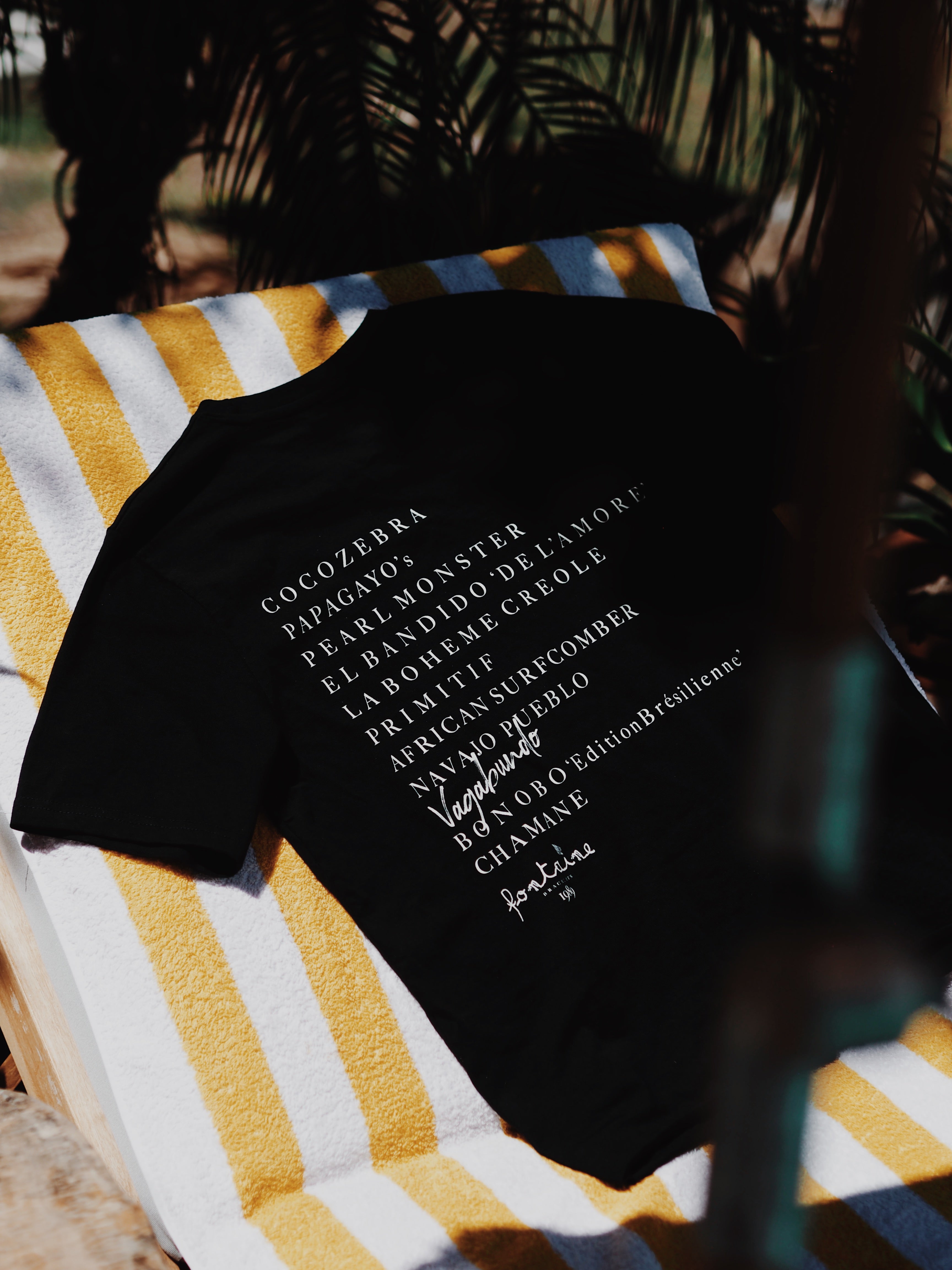 THE LIST (Black Edition) "Re Cut Boxy Tee"