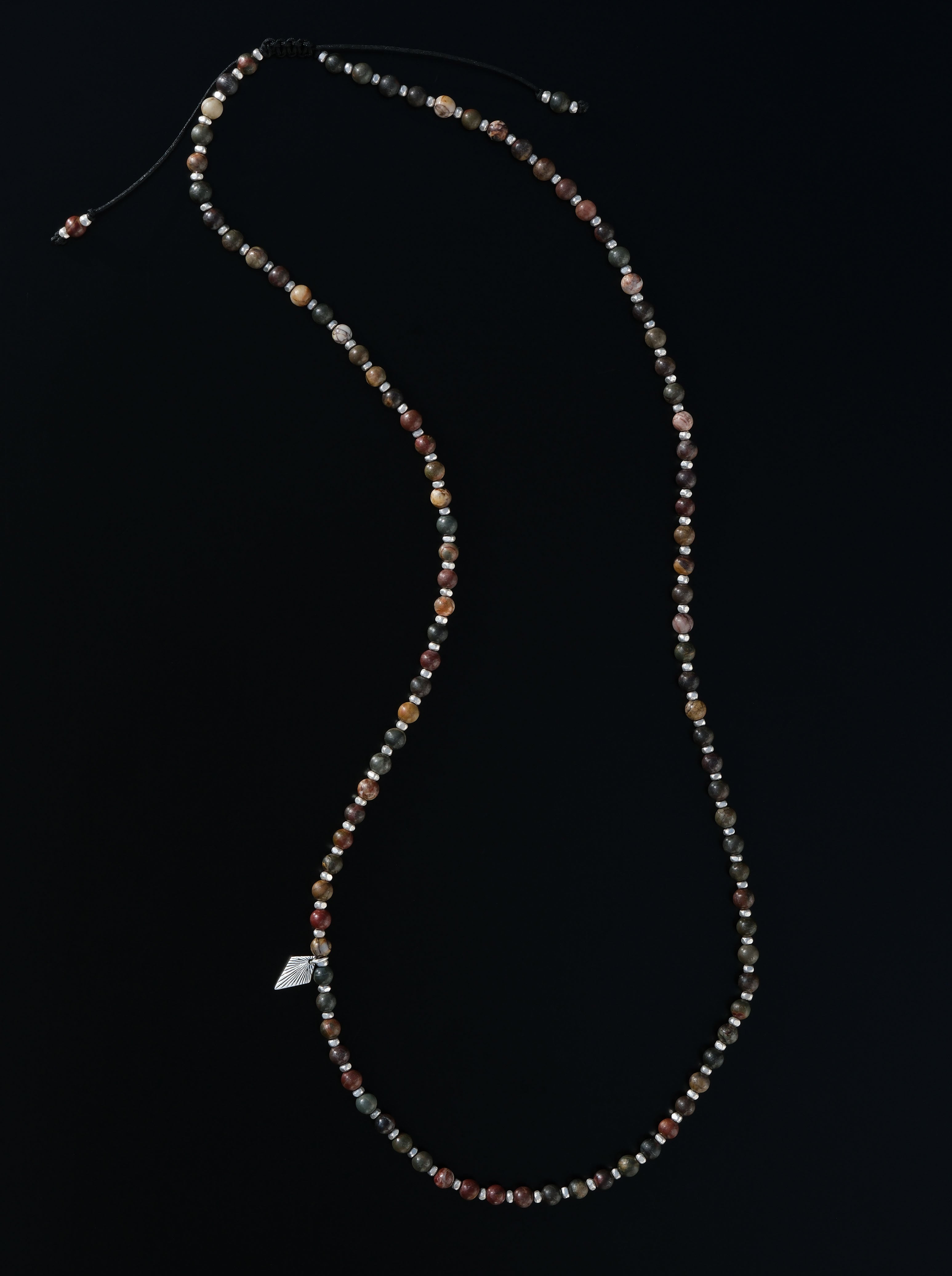CHAKRA Necklace "Picasso Jasper"