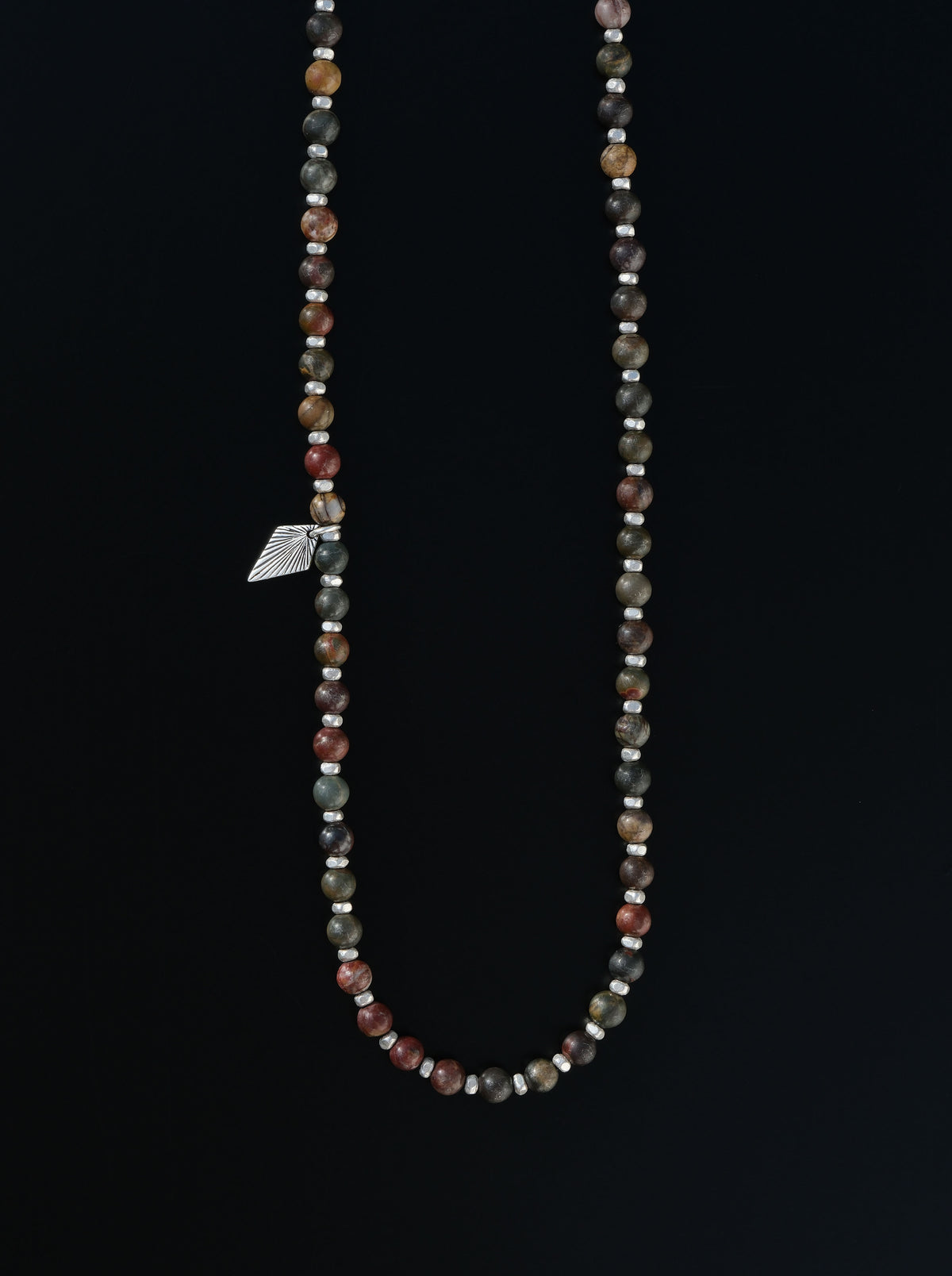 CHAKRA Necklace "Picasso Jasper"