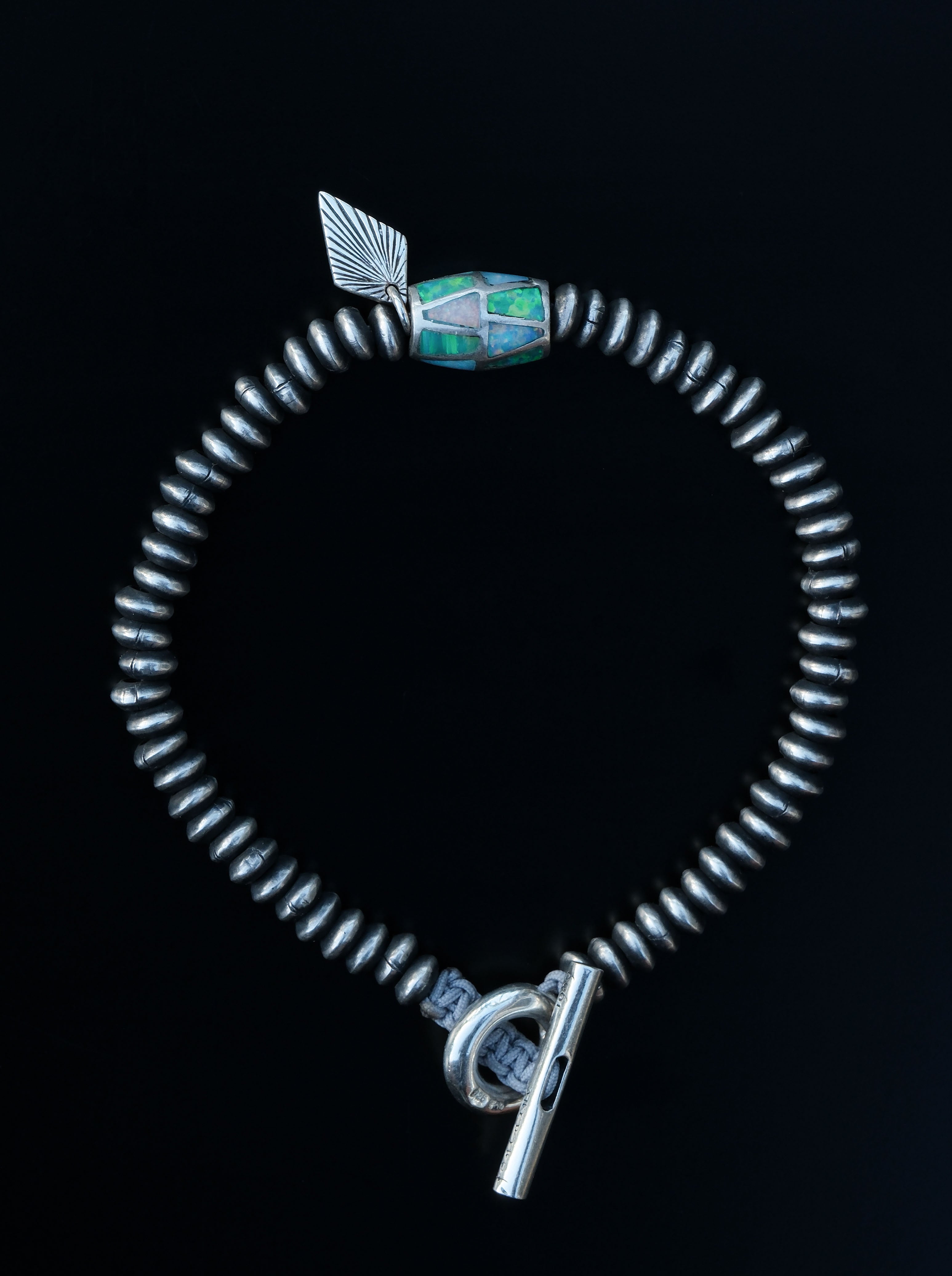 PUEBLO SAUCER + Opal Inlay "Super Limited"