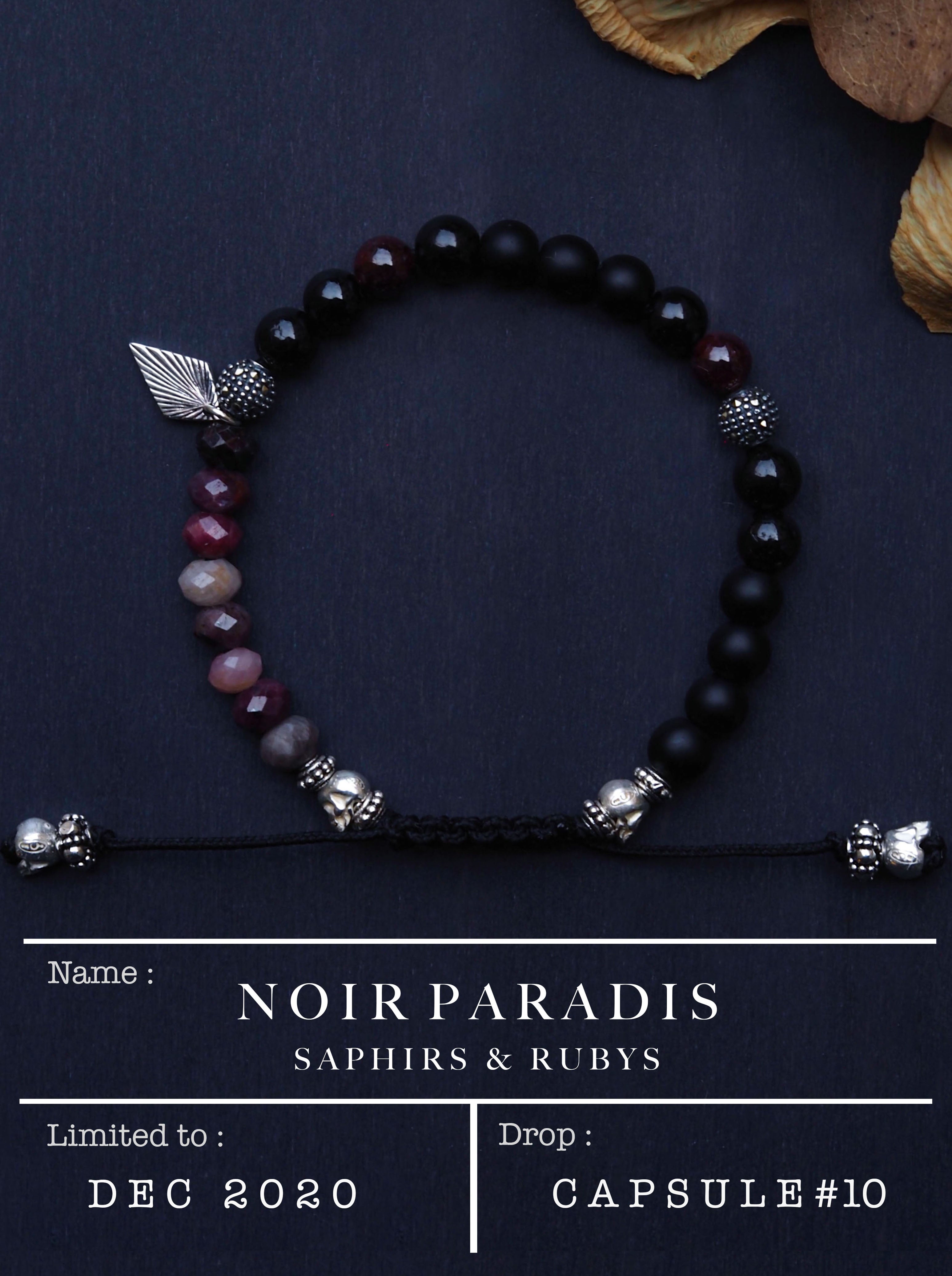 NOIR PARADIS "Capsule du mois de Décembre"