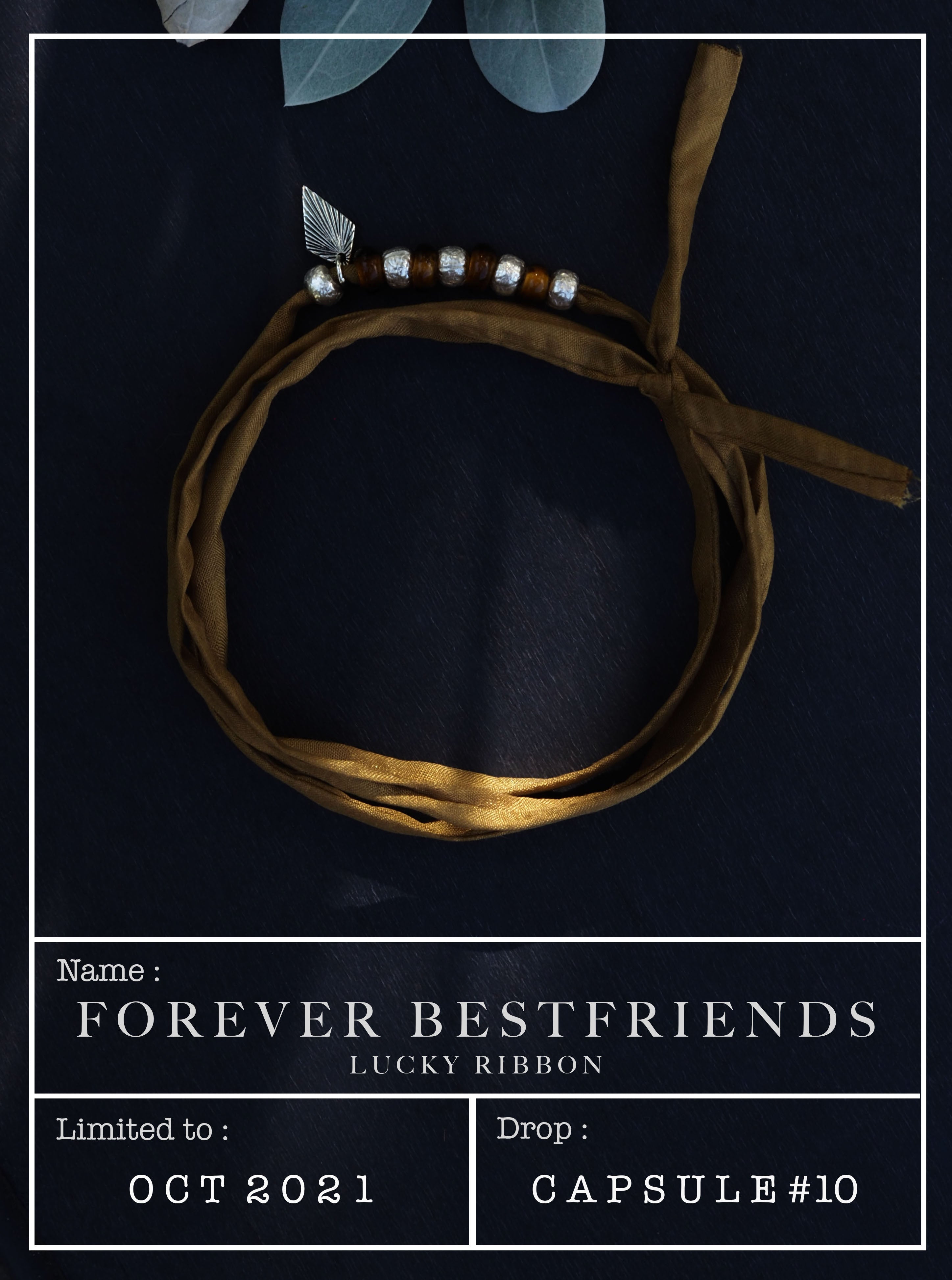 FOREVER BESTFRIENDS "Lucky Ribbon" Capsule du mois d'Octobre