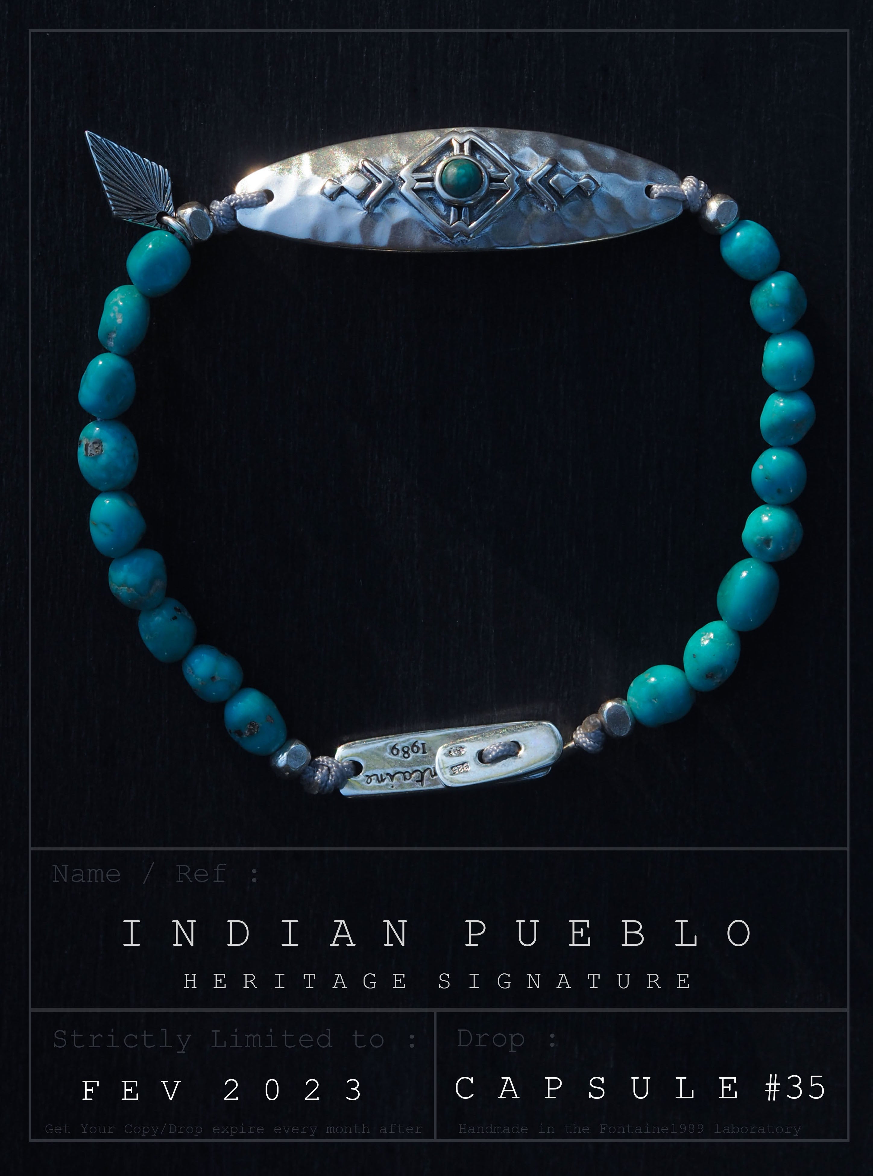 INDIAN PUEBLO "Heritage Signature" Capsule du Mois de Février