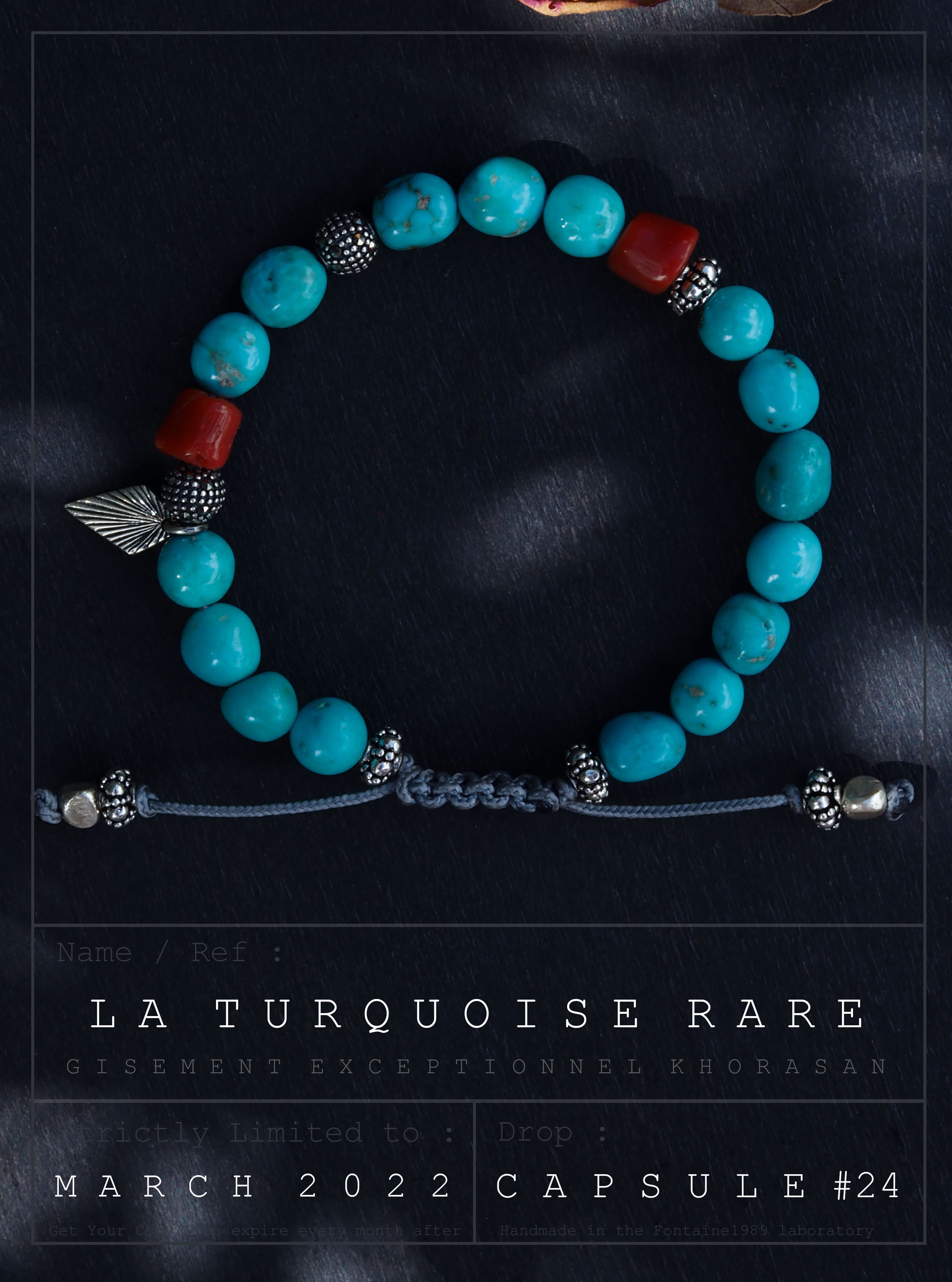 LA TURQUOISE RARE "Capsule du mois de Mars"